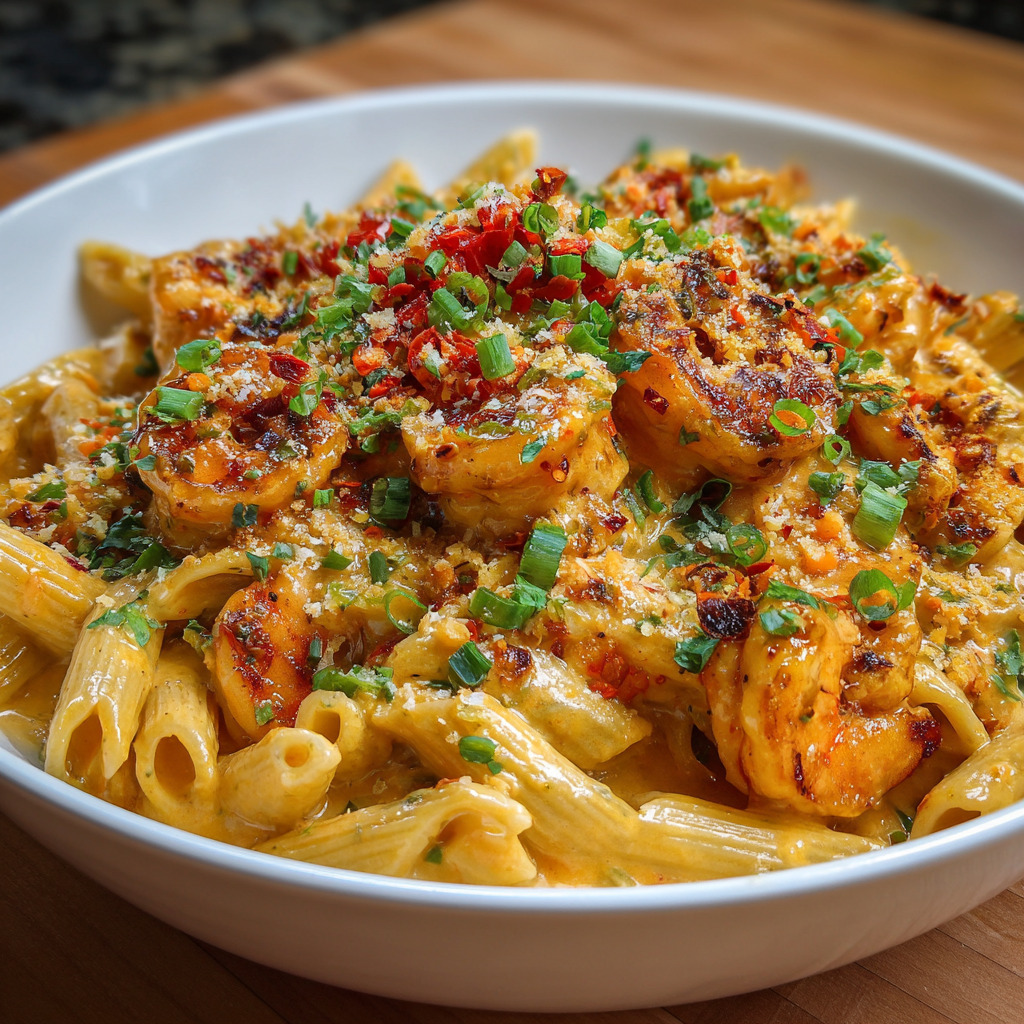 Bang Bang Shrimp Pasta - Bang Bang Shrimp Pasta