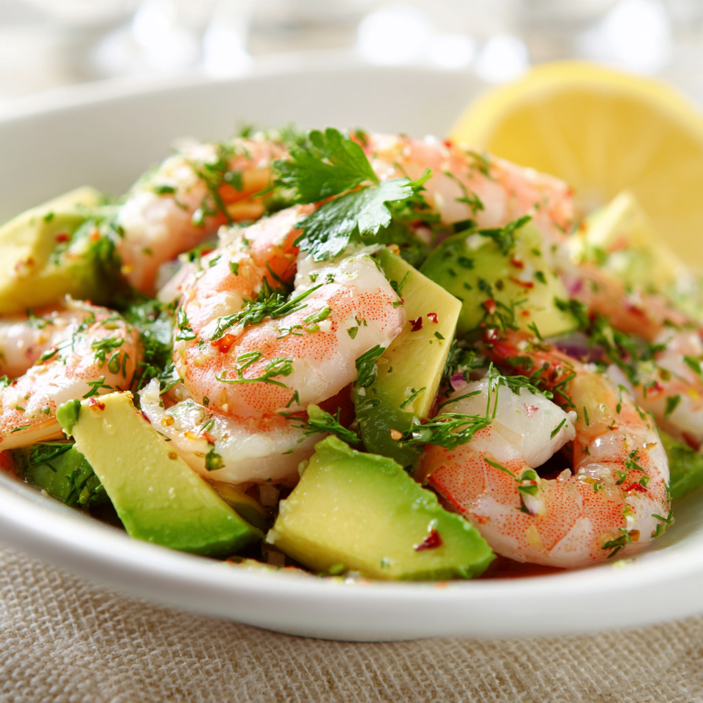 Shrimp and Avocado Salad