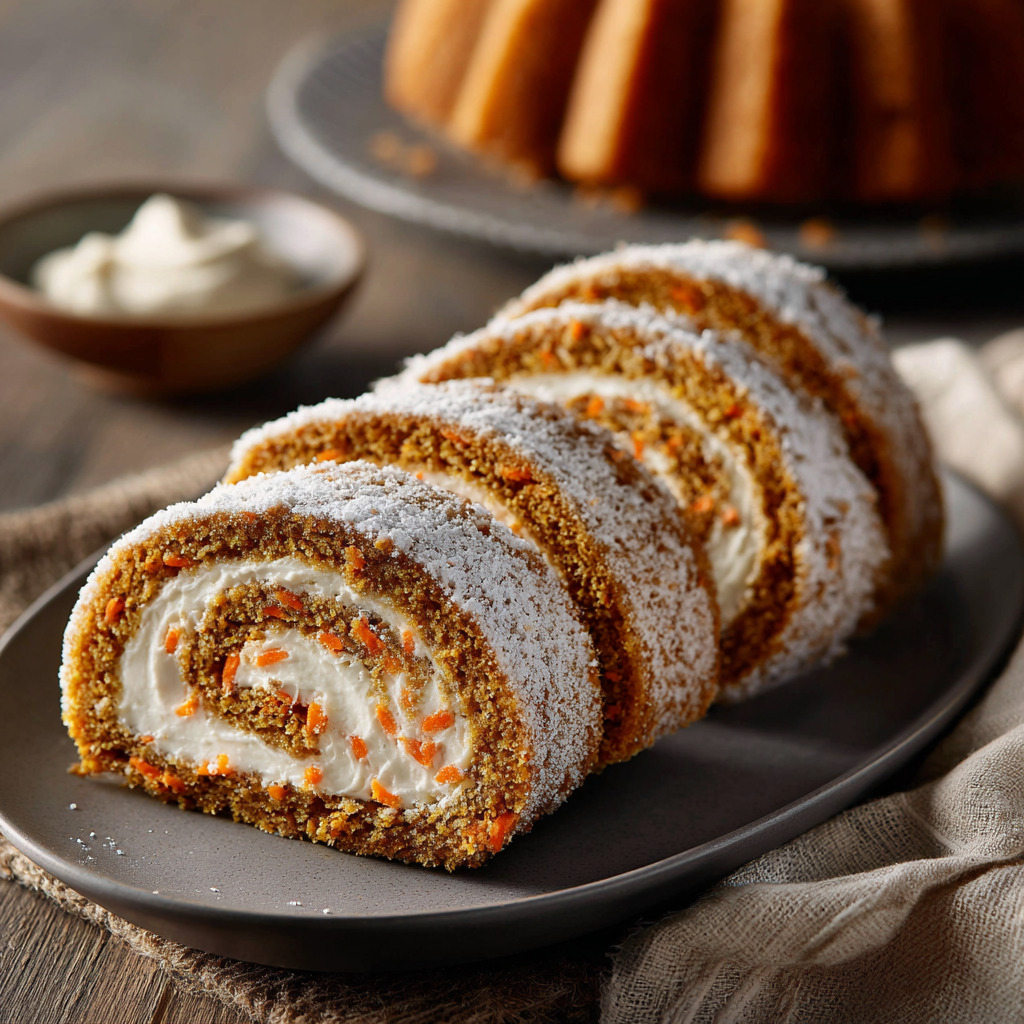 Carrot Cake Roll