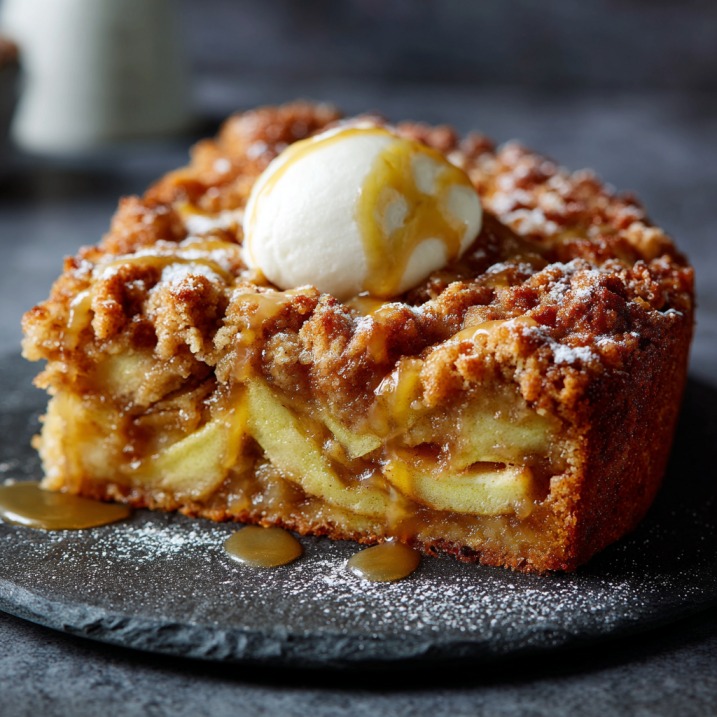 Apple Crumble Cake