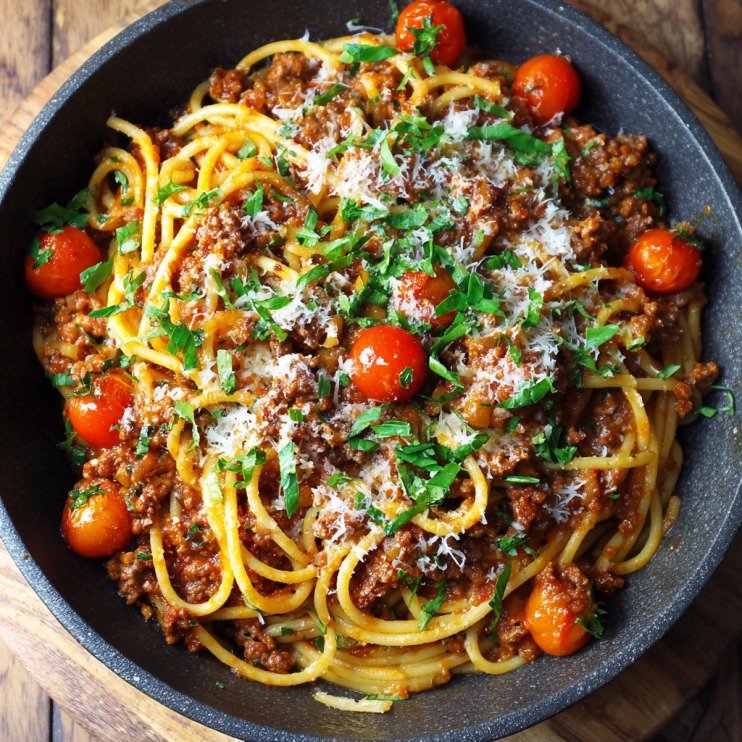 Lamb Spaghetti Bolognese - Lamb Spaghetti