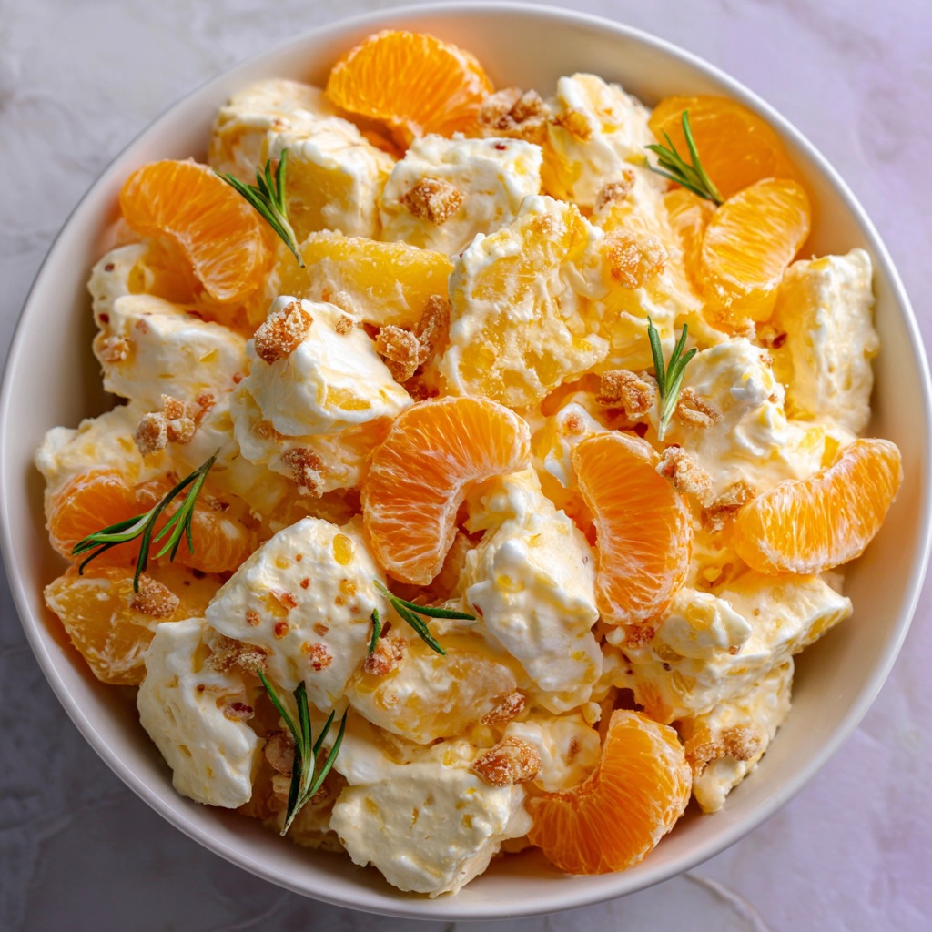 Orange Creamsicle Salad - Orange Creamsicle Salad