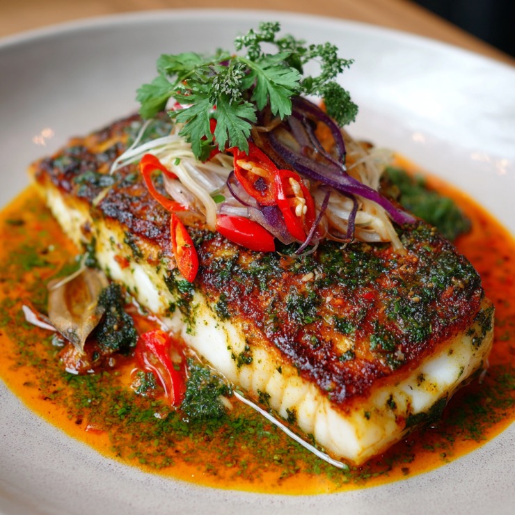 Pan‑Seared Fish Fillet