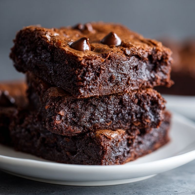 Velvety Cottage Cheese Protein Brownies