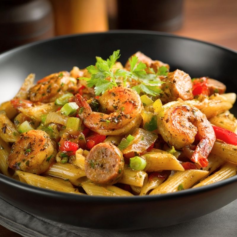 Zesty Louisiana Lightning Jambalaya Pasta