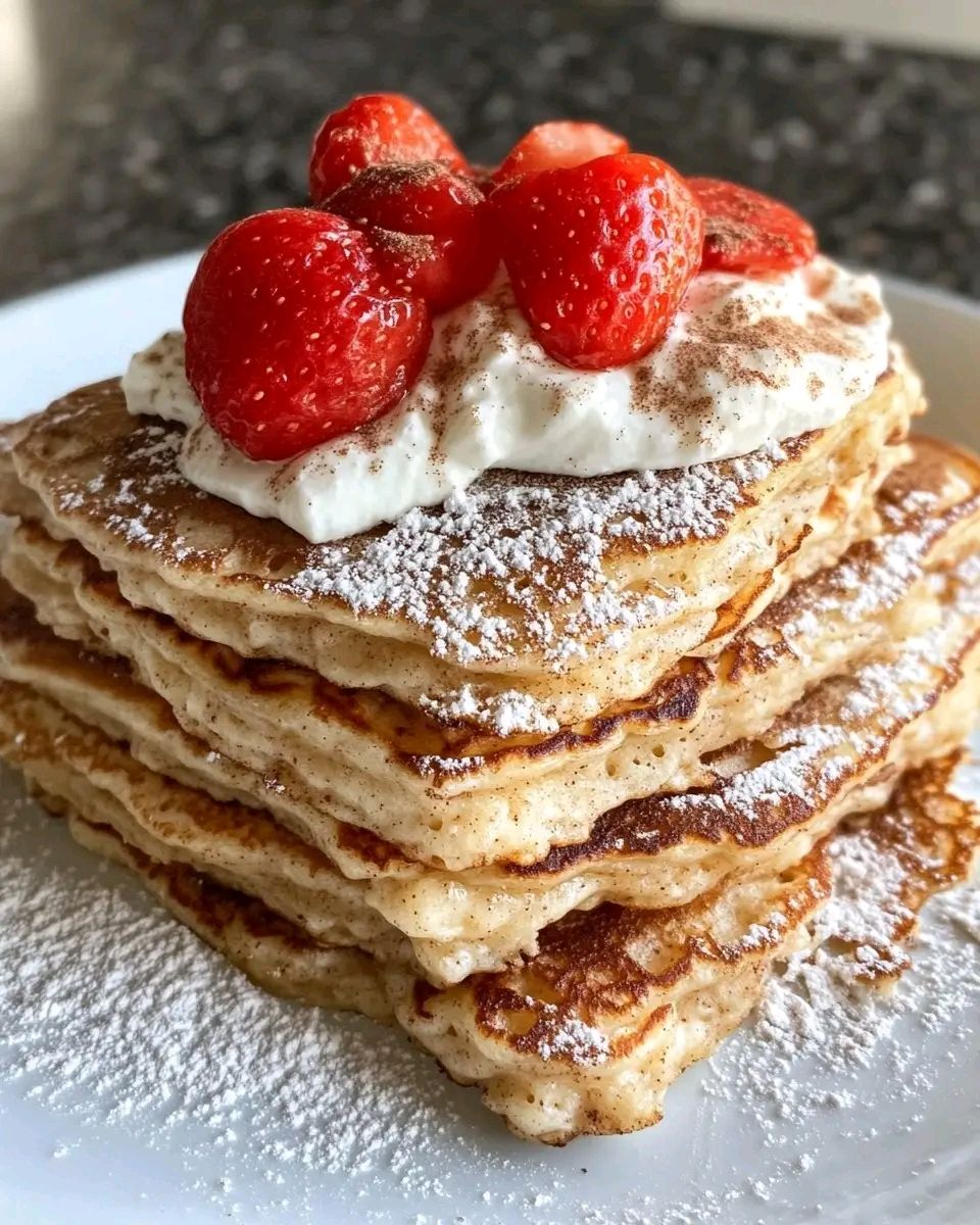 Wholesome Vanilla Cinnamon Buttermilk Pancakes Recipe