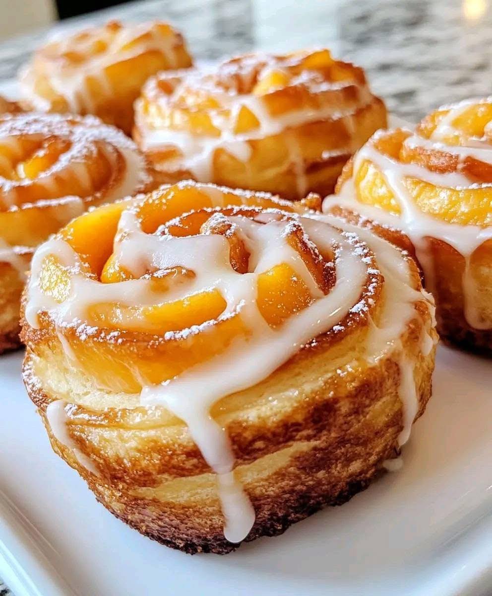 Heavenly Peach Pie Cruffins - PP41 Thumb Heavenly Peach Pie Cruffins