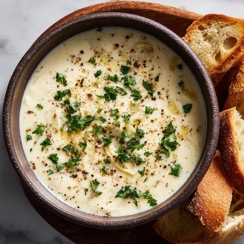 Creamy Garlic Sauce For Pizza