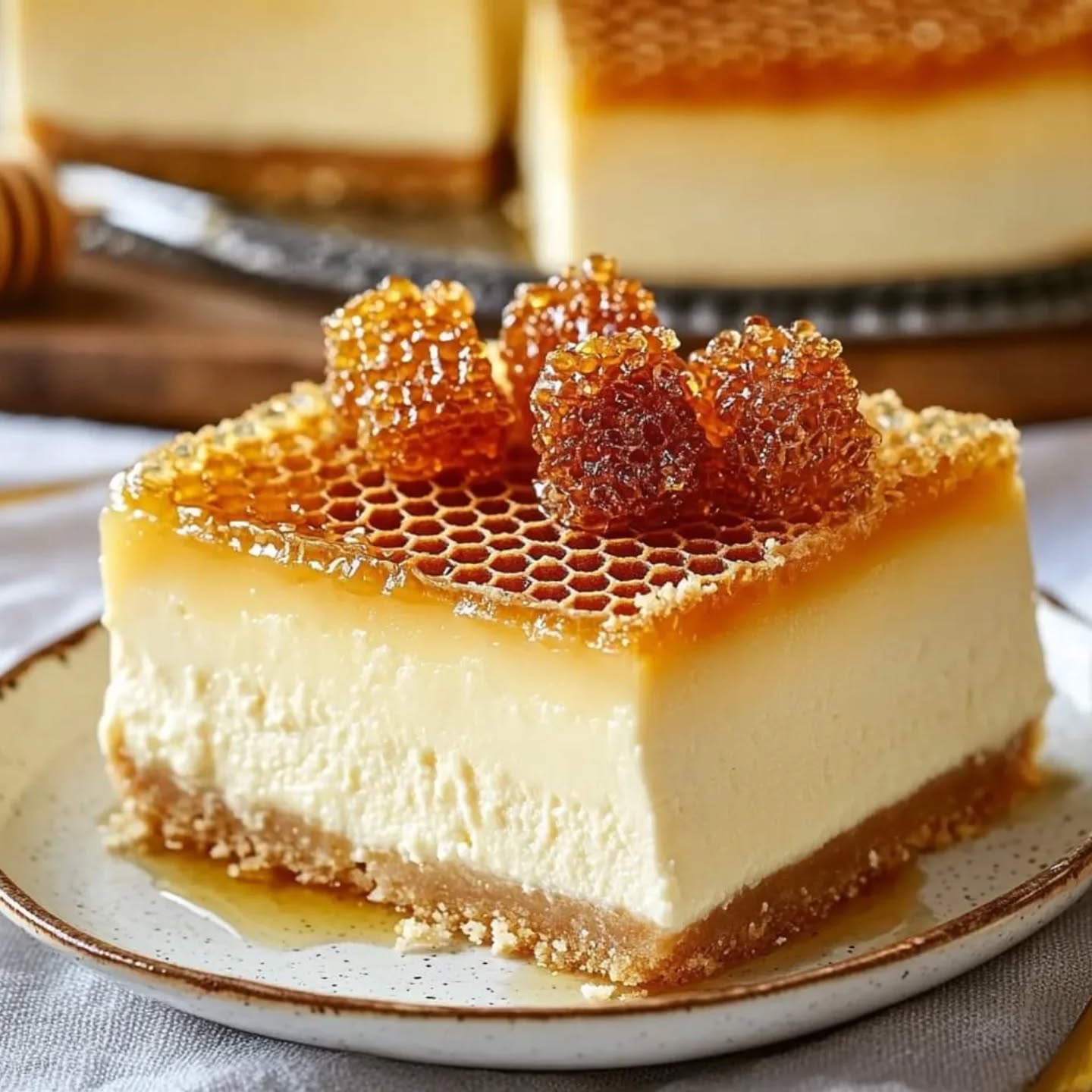Whimsical Honeycomb Cheesecake Cake - PP128 Thumb Whimsical Honeycomb Cheesecake Cake