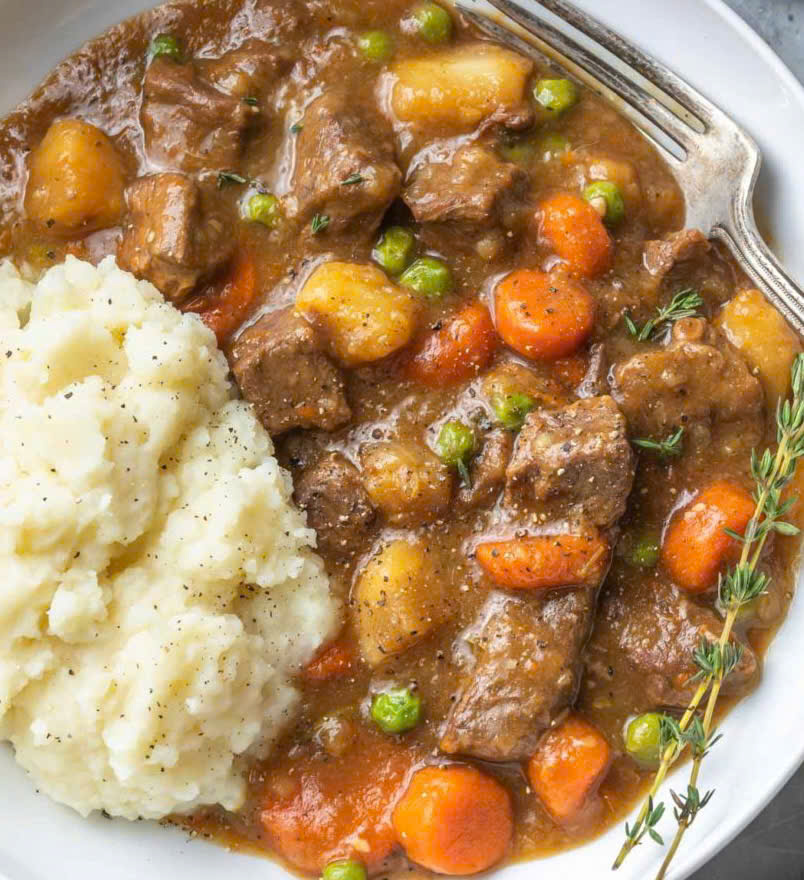 Cozy Irish Stew With Mashed Potatoes - PP133 Thumb Cozy Irish Stew With Mashed Potatoes