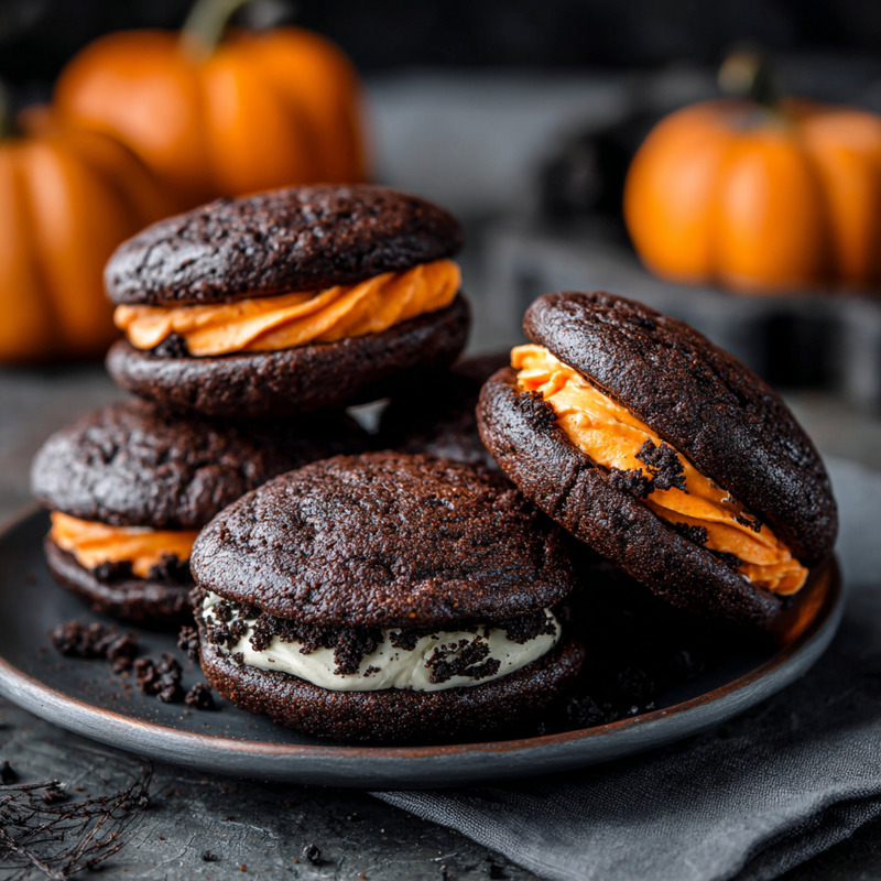 Easy Halloween Whoopie Pies