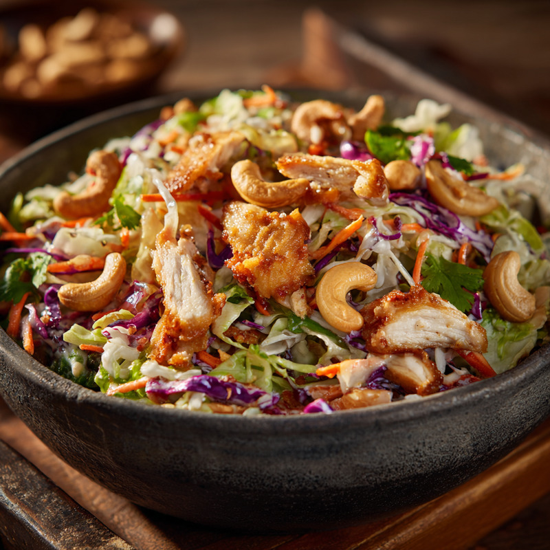 Tangy Chicken Cashew Crunch Salad - PP140 Thumb Tangy Chicken Cashew Crunch Salad