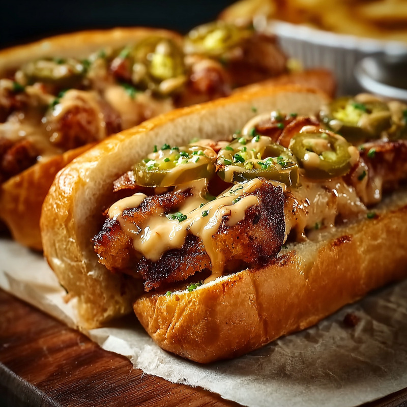 Flavor Packed South Carolina Bird Dog Sandwiches