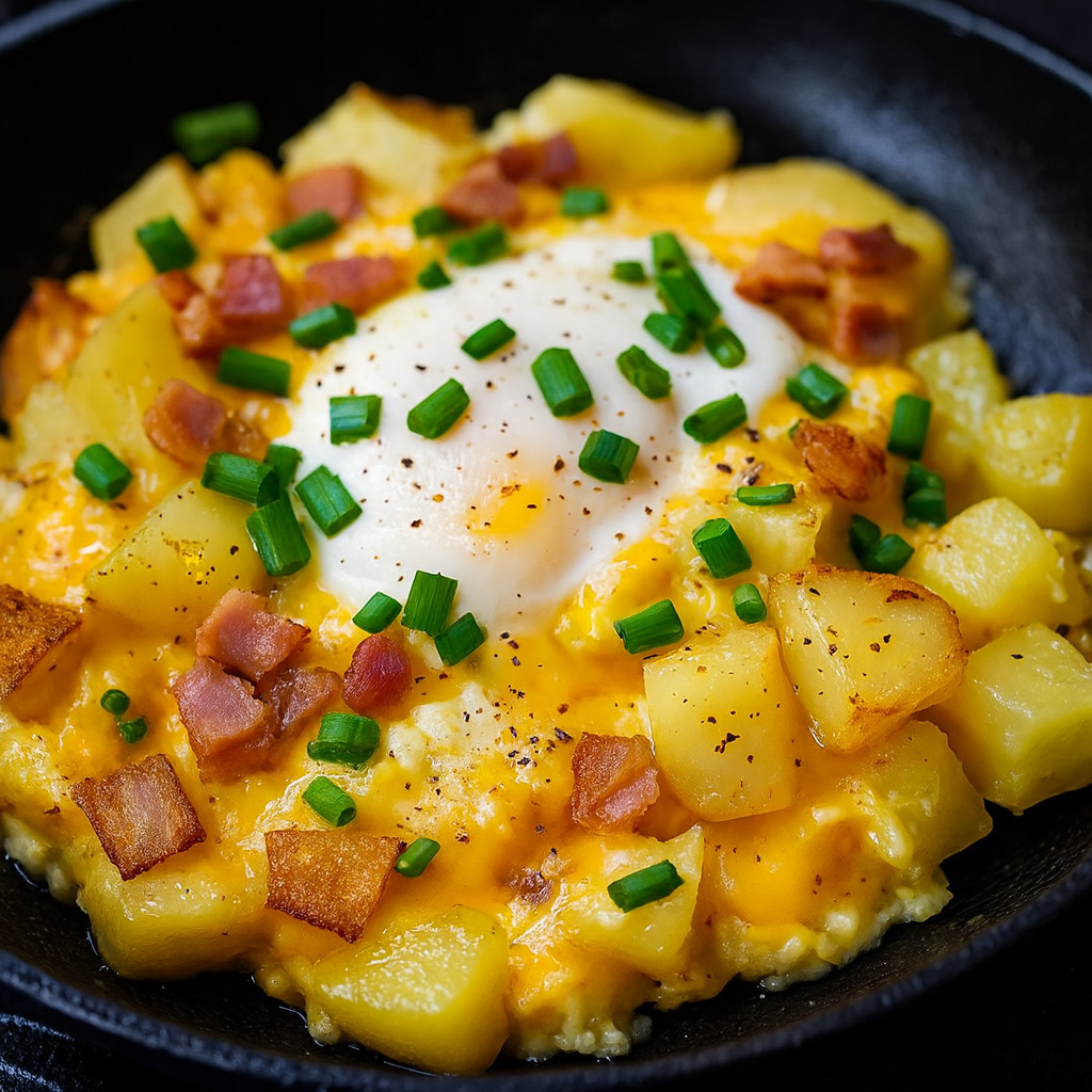 Scrumptious Cheesy Potato Egg Scramble - PP162 Thumb Scrumptious Cheesy Potato Egg Scramble