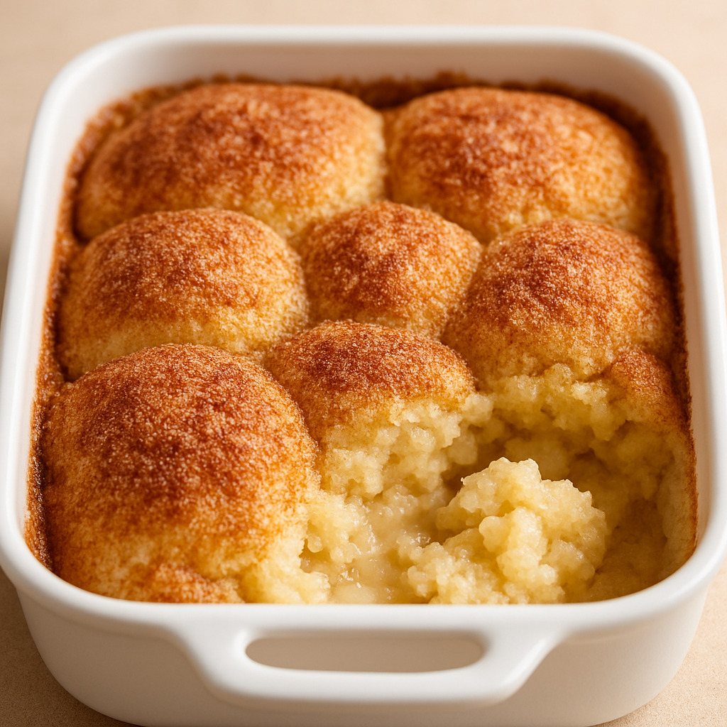 Sweet Snickerdoodle Cobbler
