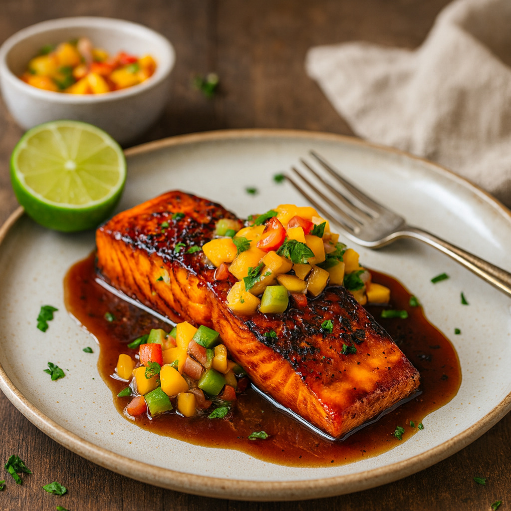 Zesty Mango Teriyaki Salmon - PP181 Thumb Zesty Mango Teriyaki Salmon