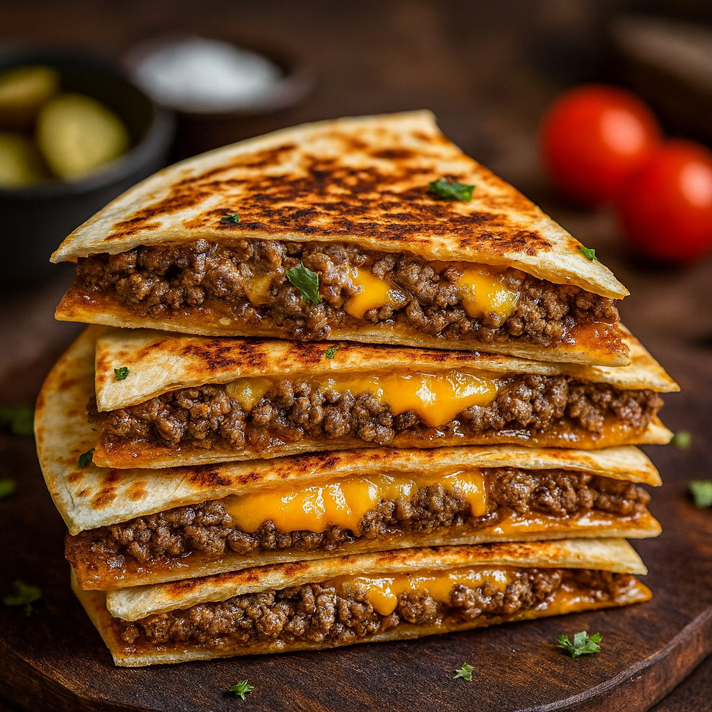 Loaded Smashburger Quesadillas - PP207 Thumb Loaded Smashburger Quesadillas