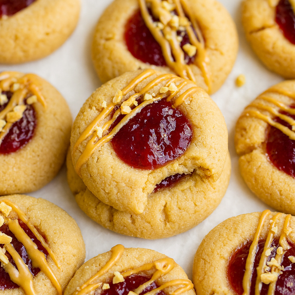 Family-Favorite Peanut Butter And Jelly Cookies