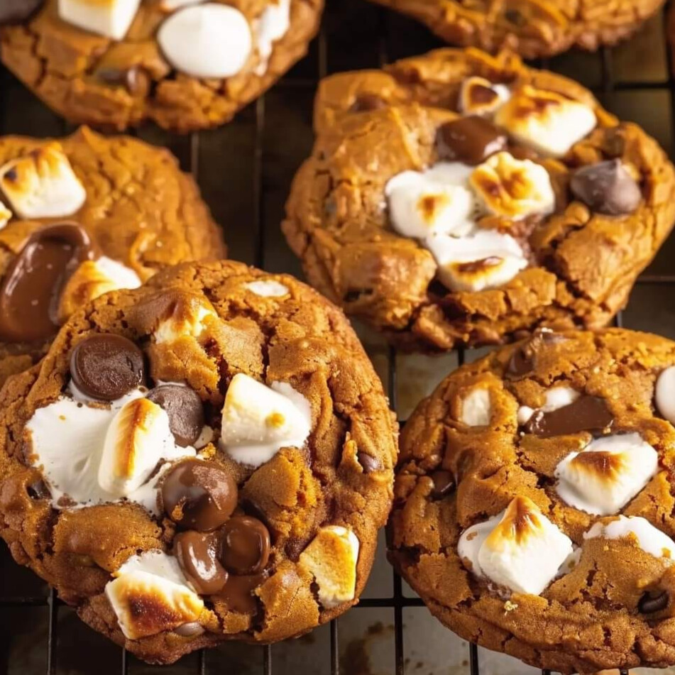 Irresistible Pumpkin Smores Cookies Recipe