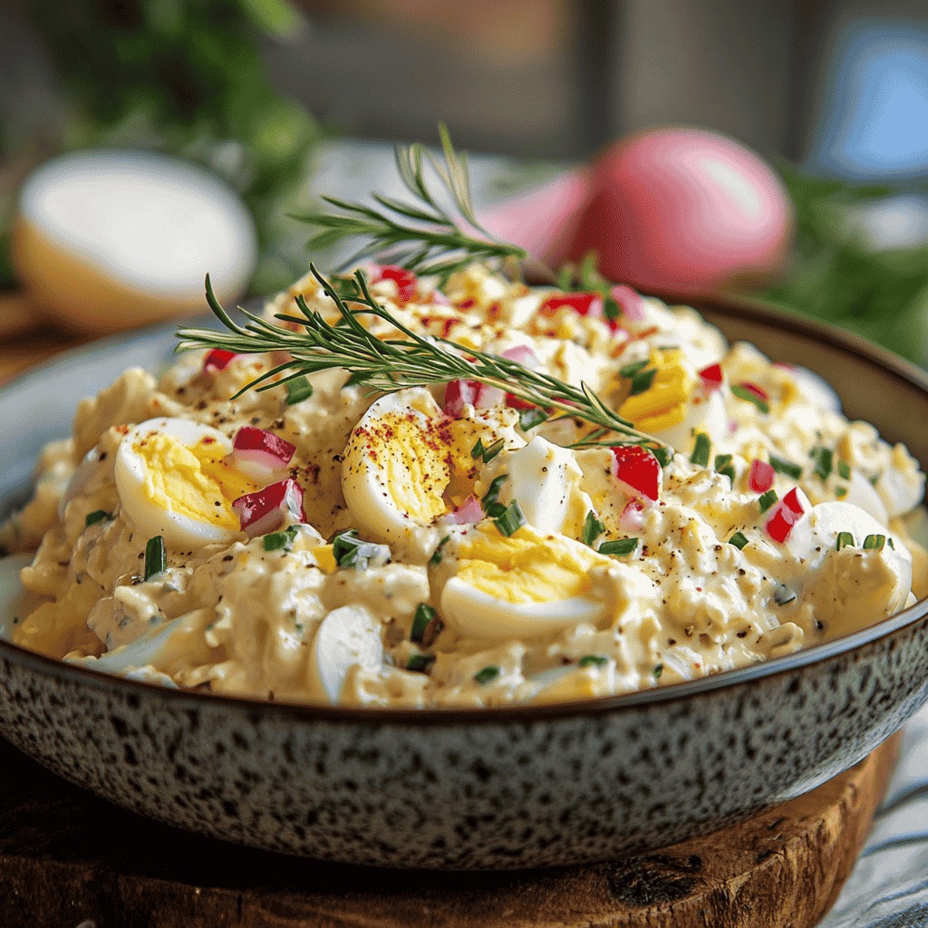 Hearty Egg Pasta Salad