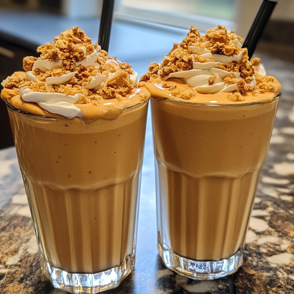 Velvety Pumpkin Milkshakes