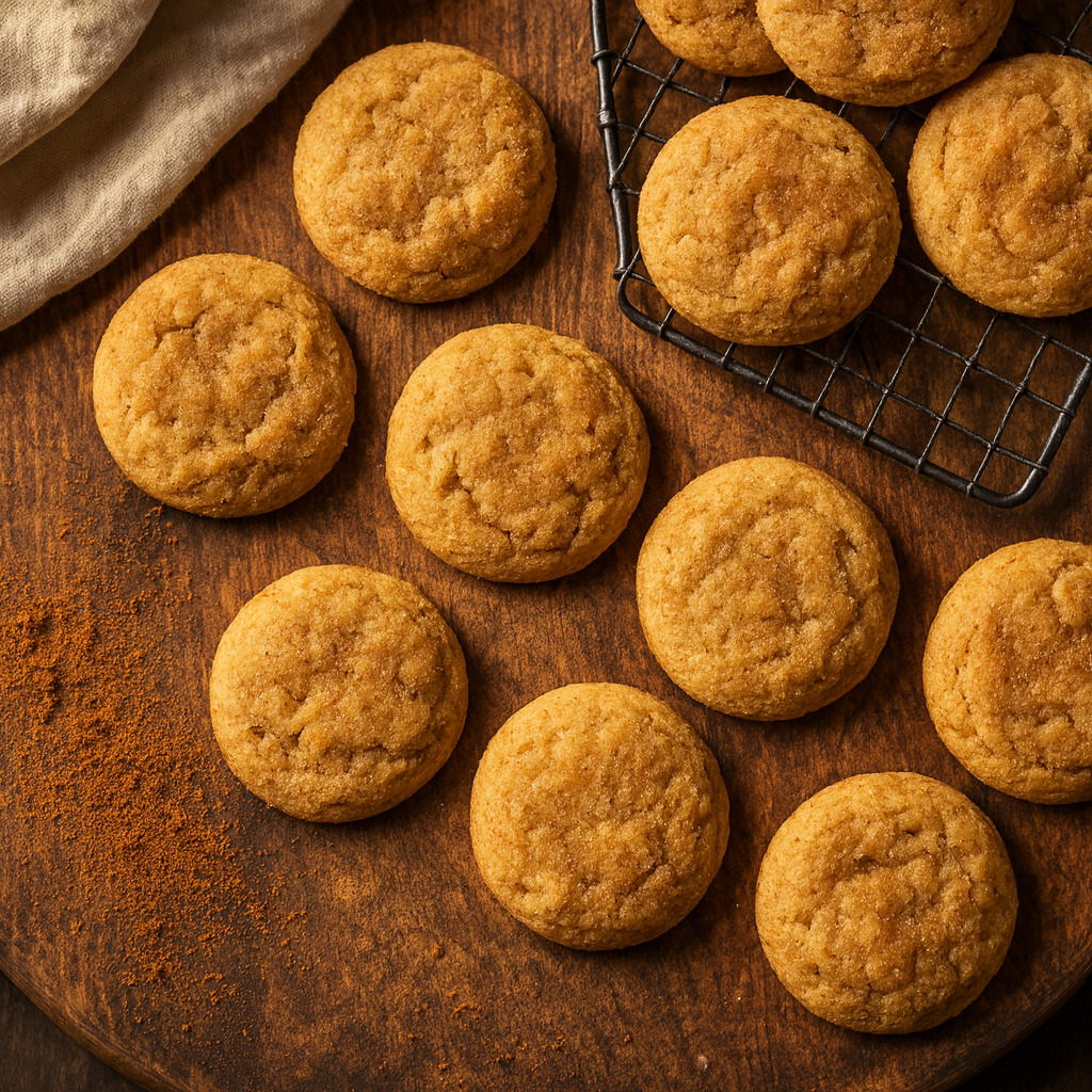 Irresistible Pumpkin-Spice Sugar Cookies
