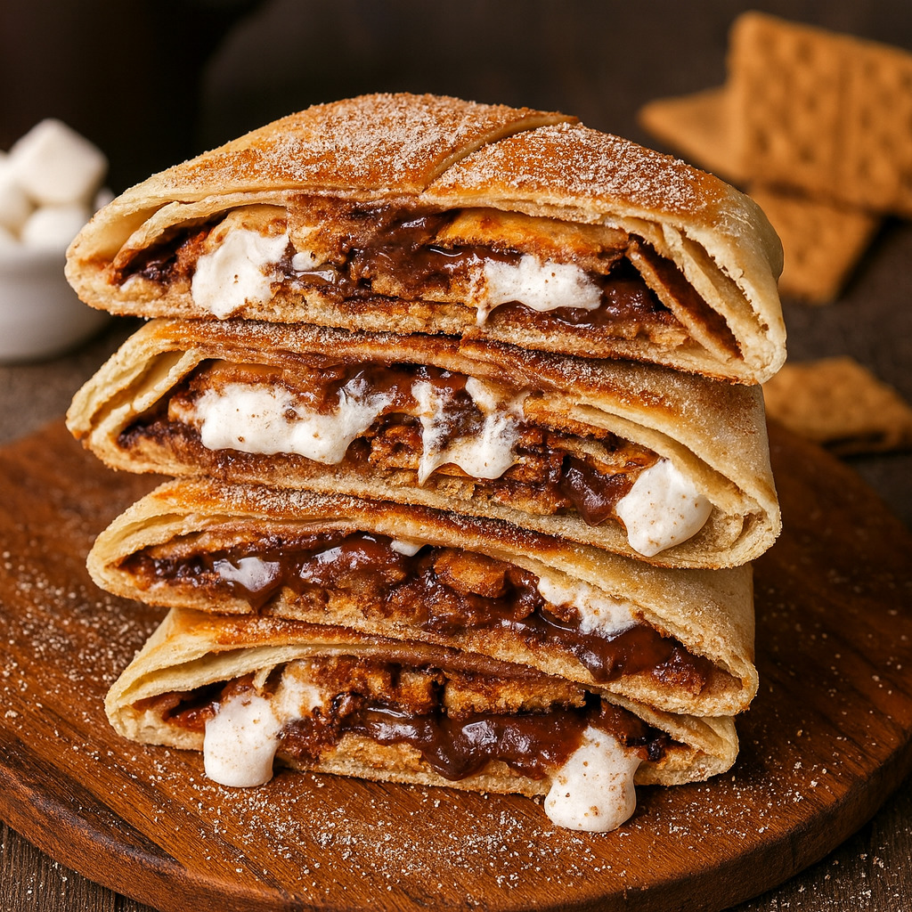 Indulgent Smores Crunchwrap