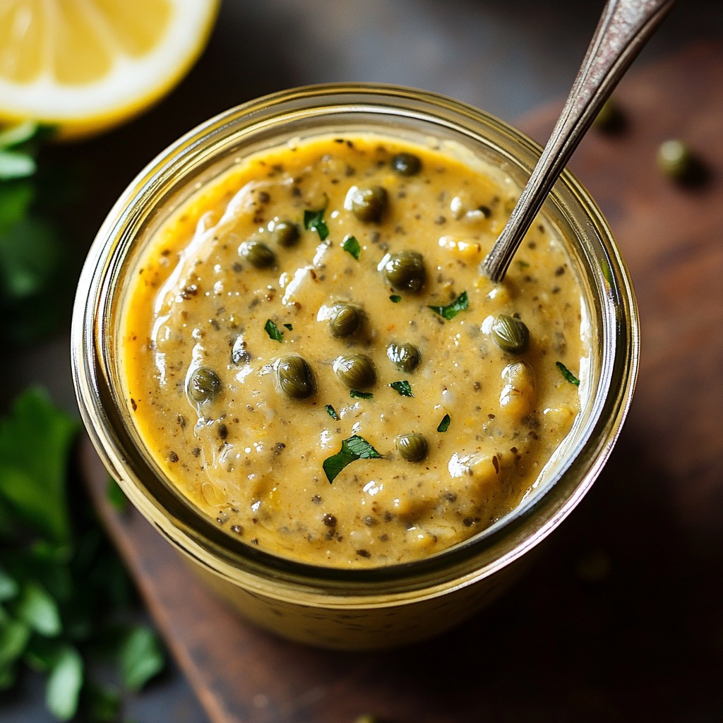 Bold Lemon Caper Sauce