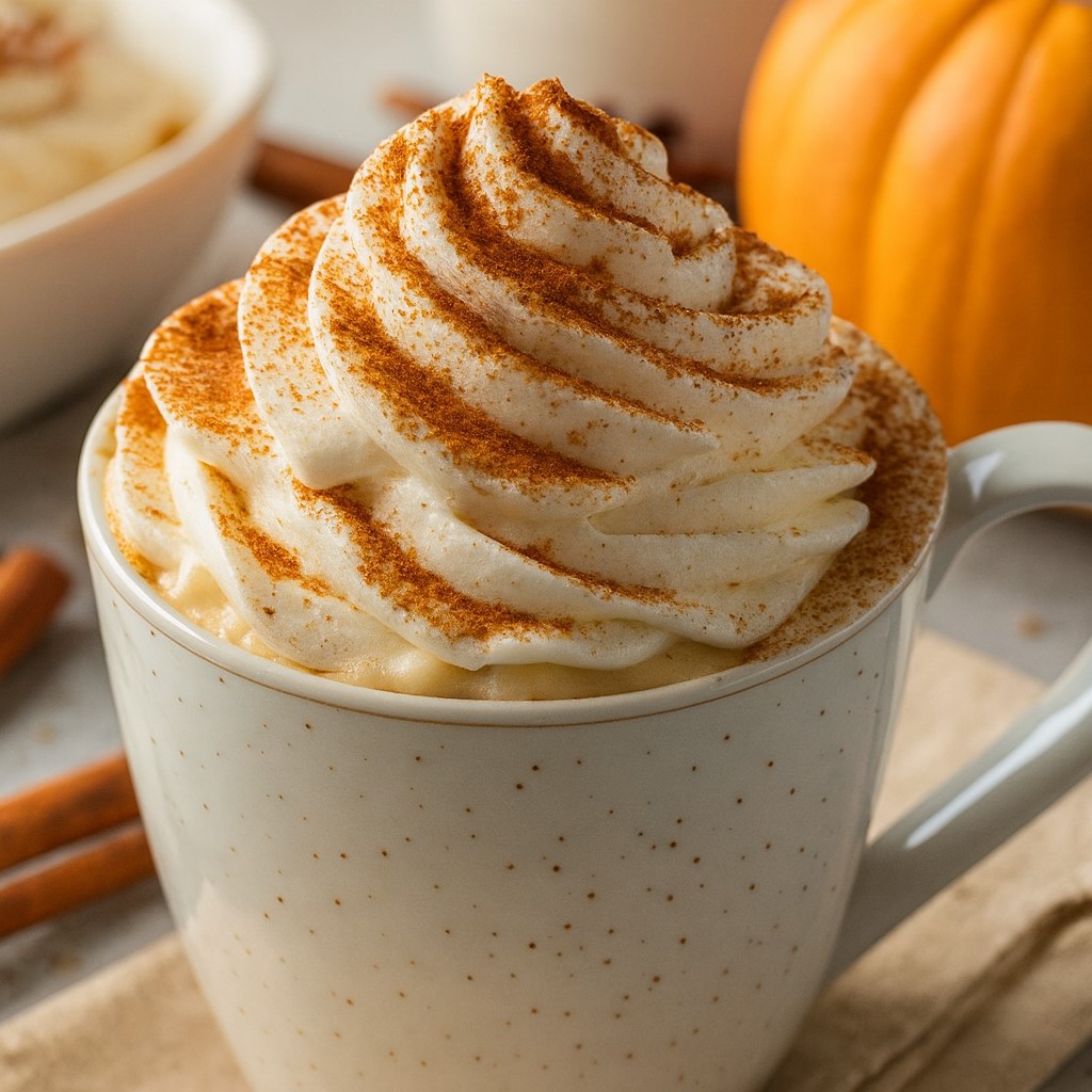 Dreamy Pumpkin Whipped Cream Topping