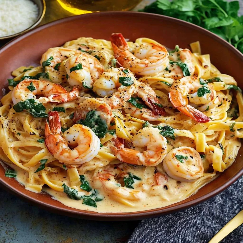 Savory Shrimp Scampi Linguine - PP274 Thumb Savory Shrimp Scampi Linguine