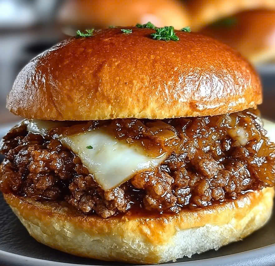 Bold French Onion Beef Sloppy Joes - PP93 Thumb Bold French Onion Beef Sloppy Joes
