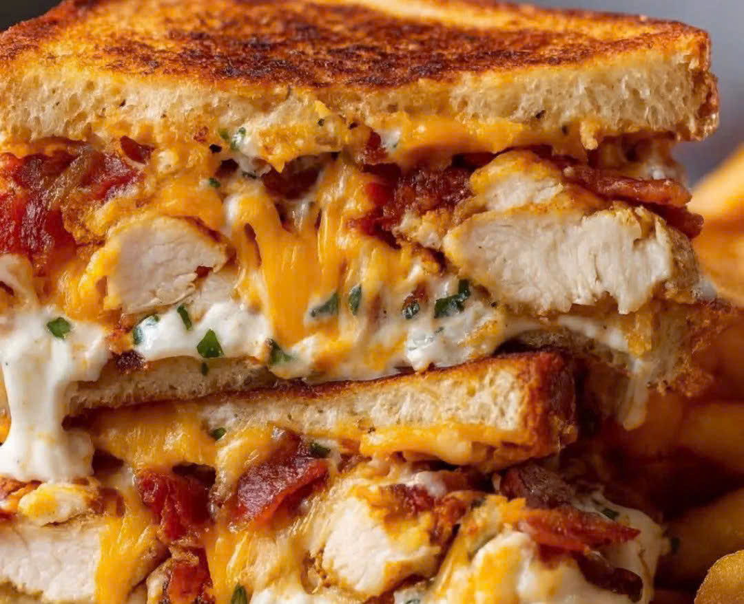 Gourmet Crispy Bacon And Ranch Chicken Melt - PP95 Thumb Gourmet Crispy Bacon And Ranch Chicken Melt
