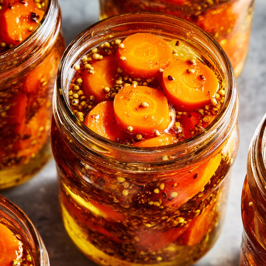 Savory Hot Honey Pickled Carrots Recipe - PP257 Thumb Savory Hot Honey Pickled Carrots Recipe