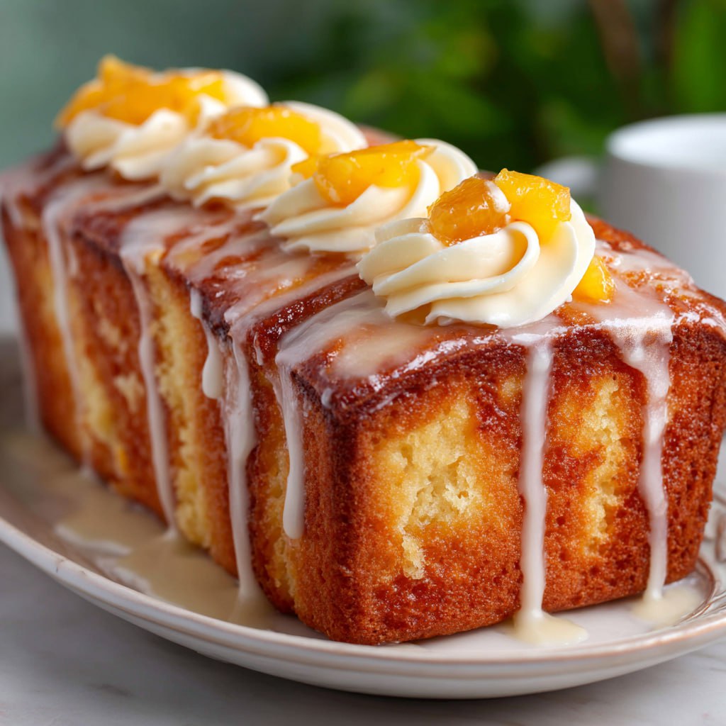 Irresistible Peach Cobbler Pound Cake Twinkies