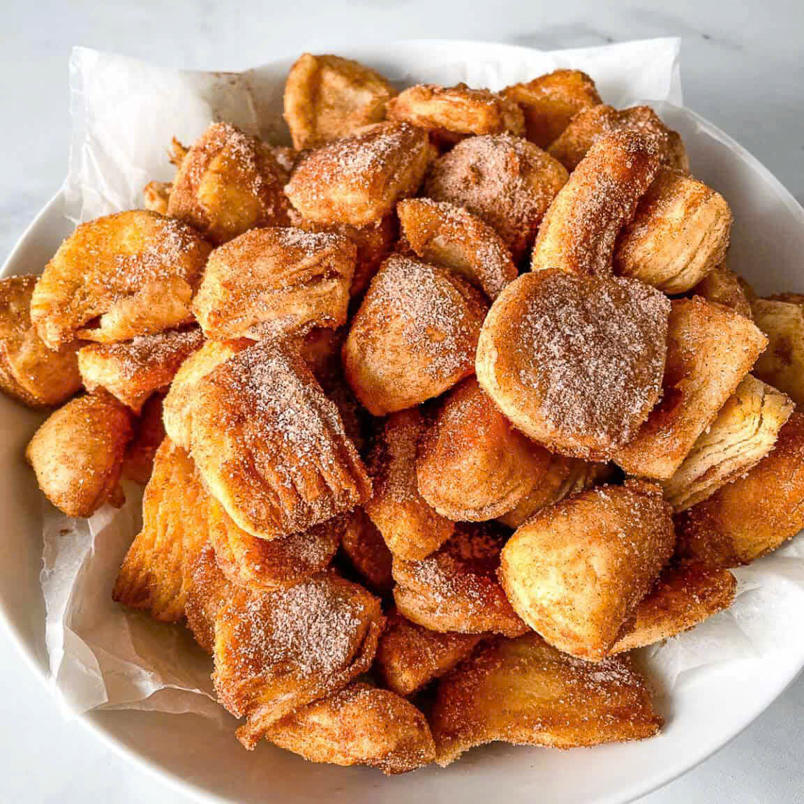 Sweet Cinnamon Sugar Biscuit Bites