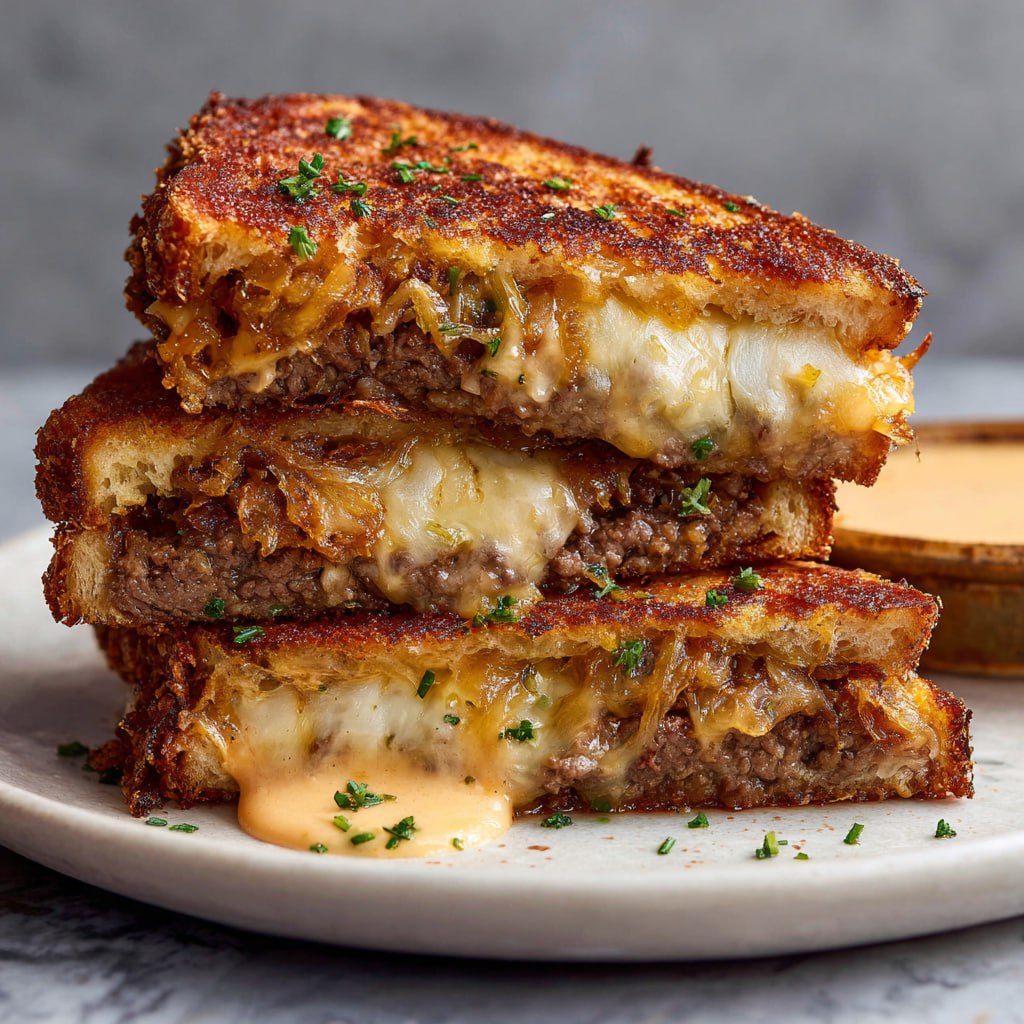 Crispy Smashing Patty Melts With Signature Sauce Recipe - PP283 Thumb Crispy Smashing Patty Melts With Signature Sauce Recipe