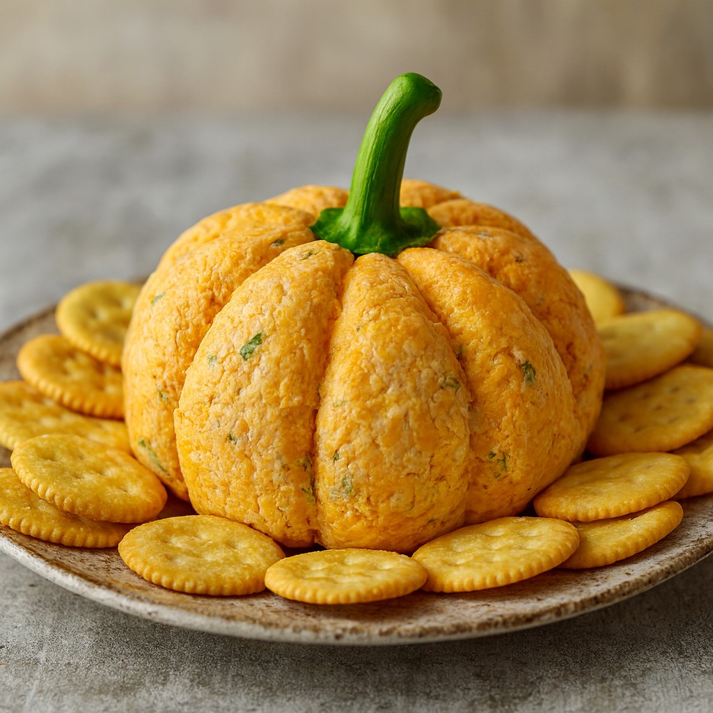 Crow-Pleaser Pumpkin Cheese Ball