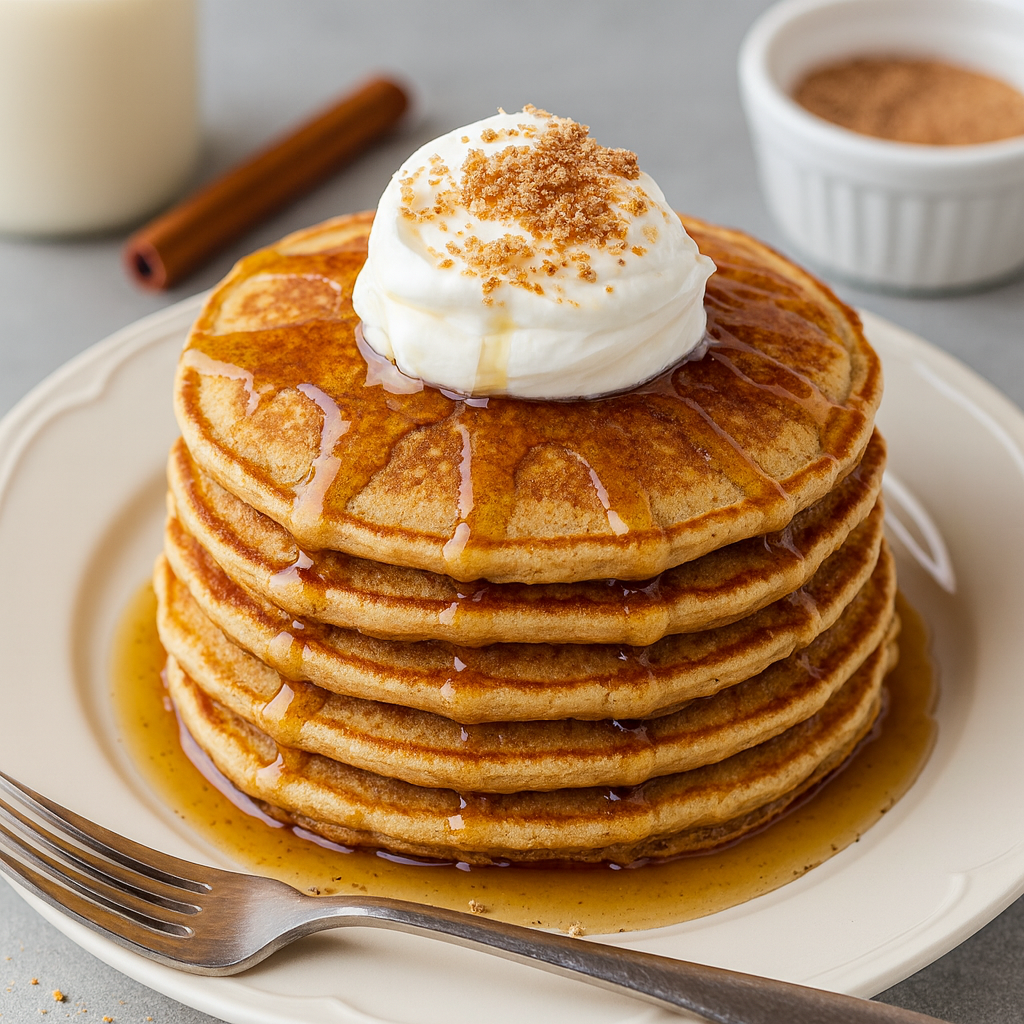 Heavenly Brown Sugar Cinnamon Swirl Pancakes