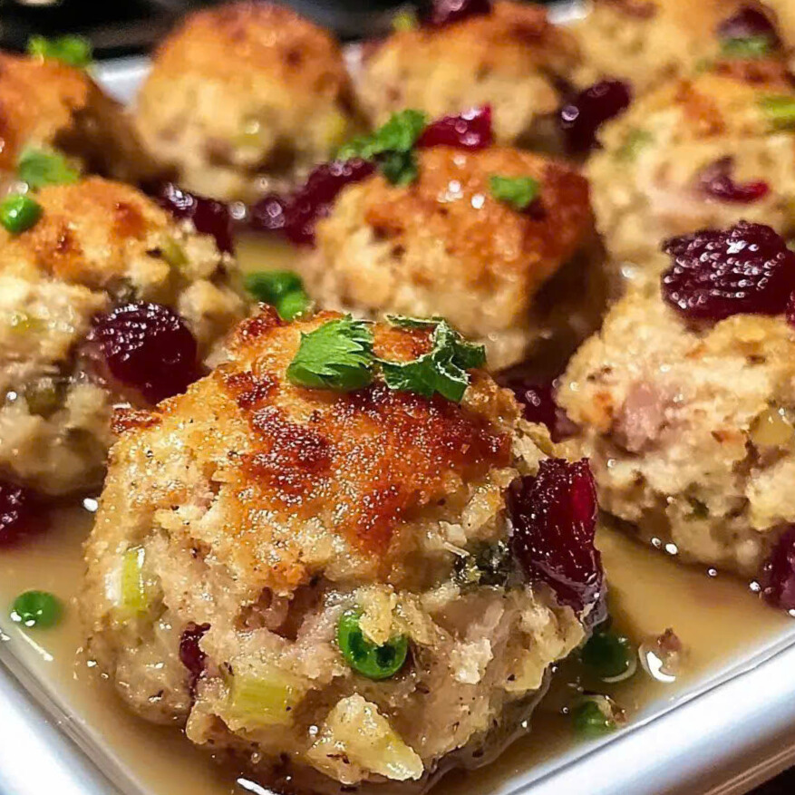 Roasted Turkey Cranberry Celebration Balls - PP320 Thumb Roasted Turkey Cranberry Celebration Balls