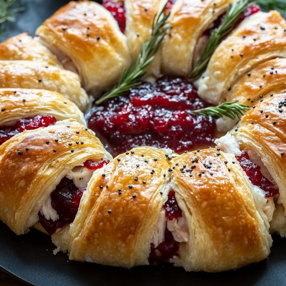 Golden Turkey And Cranberry Party Rolls - PP324 Thumb Golden Turkey And Cranberry Party Rolls