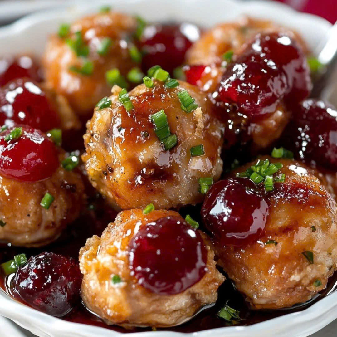 Sweet Harvest Cranberry Turkey Meatballs - PP326 Thumb Sweet Harvest Cranberry Turkey Meatballs
