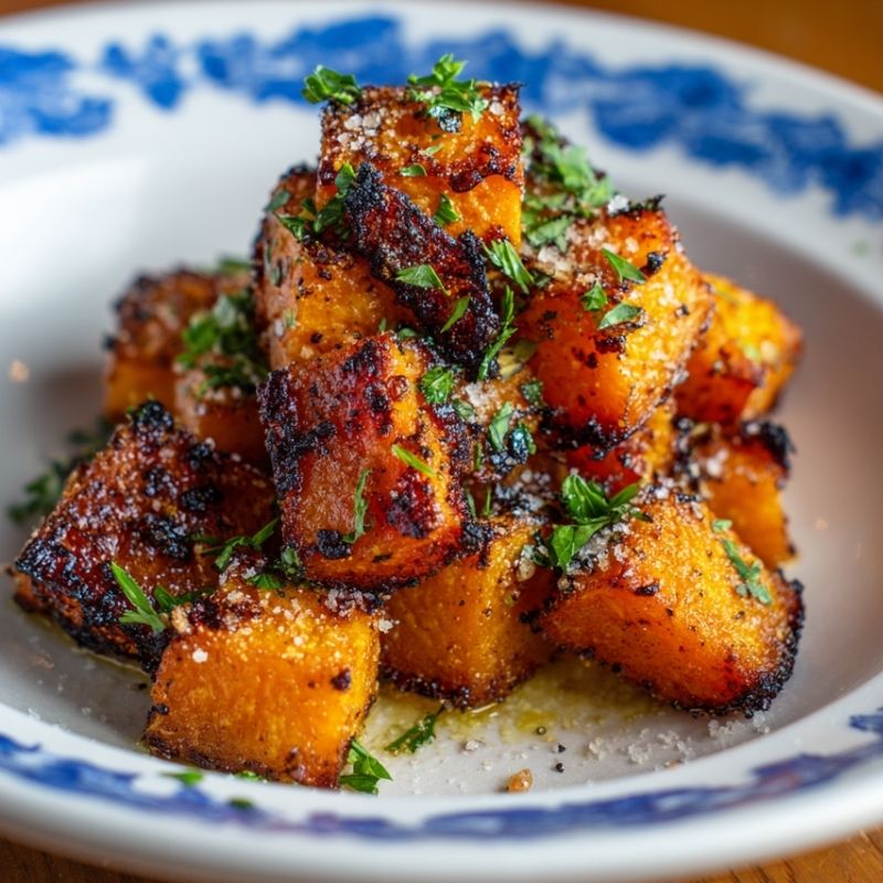 Crispy Smashed Carrots