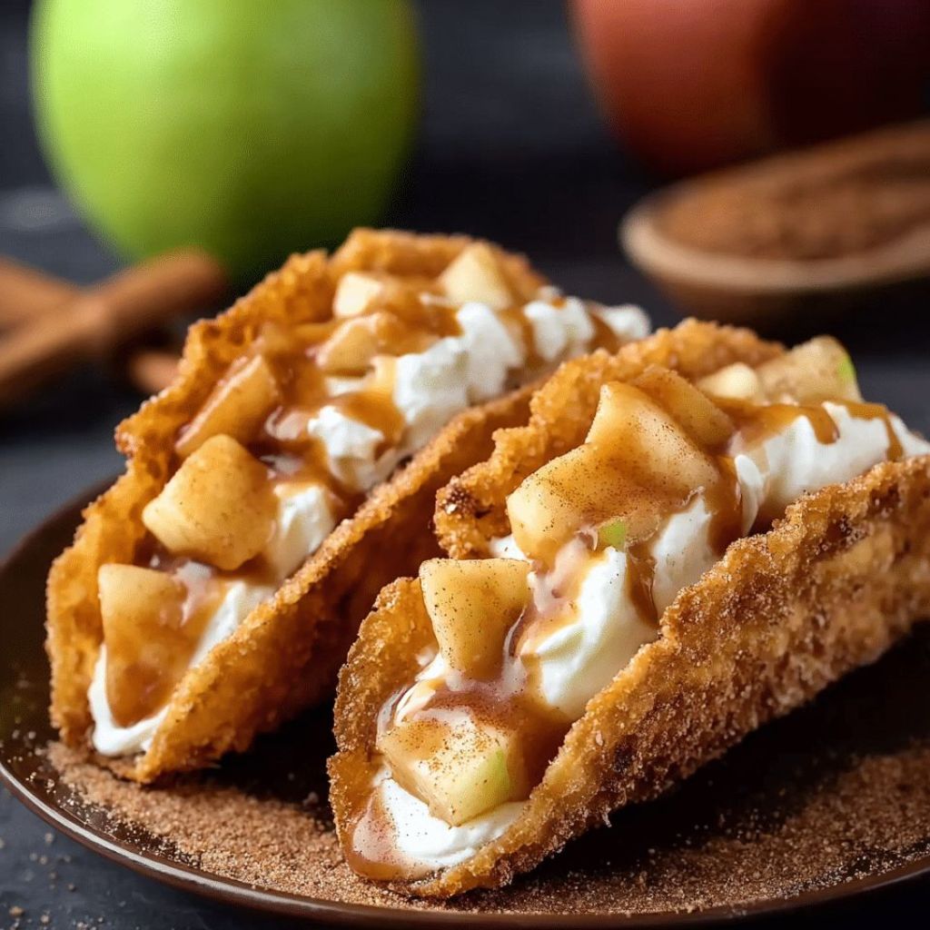 Irresistible Apple Cheesecake Tacos - PP377 Thumb Irresistible Apple Cheesecake Tacos