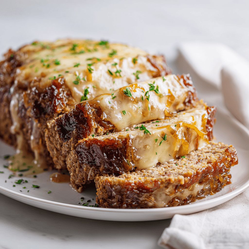 Flavor-Packed French Onion Meatloaf - PP378 Thumb Flavor Packed French Onion Meatloaf