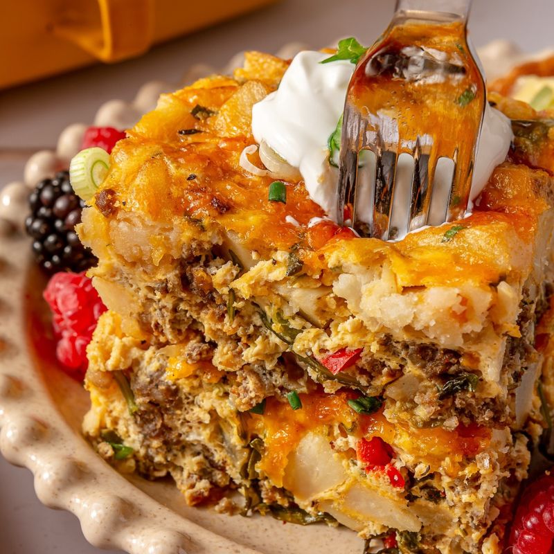 Golden Sweet Potato Egg Casserole - PP389 Thumb Golden Sweet Potato Egg Casserole