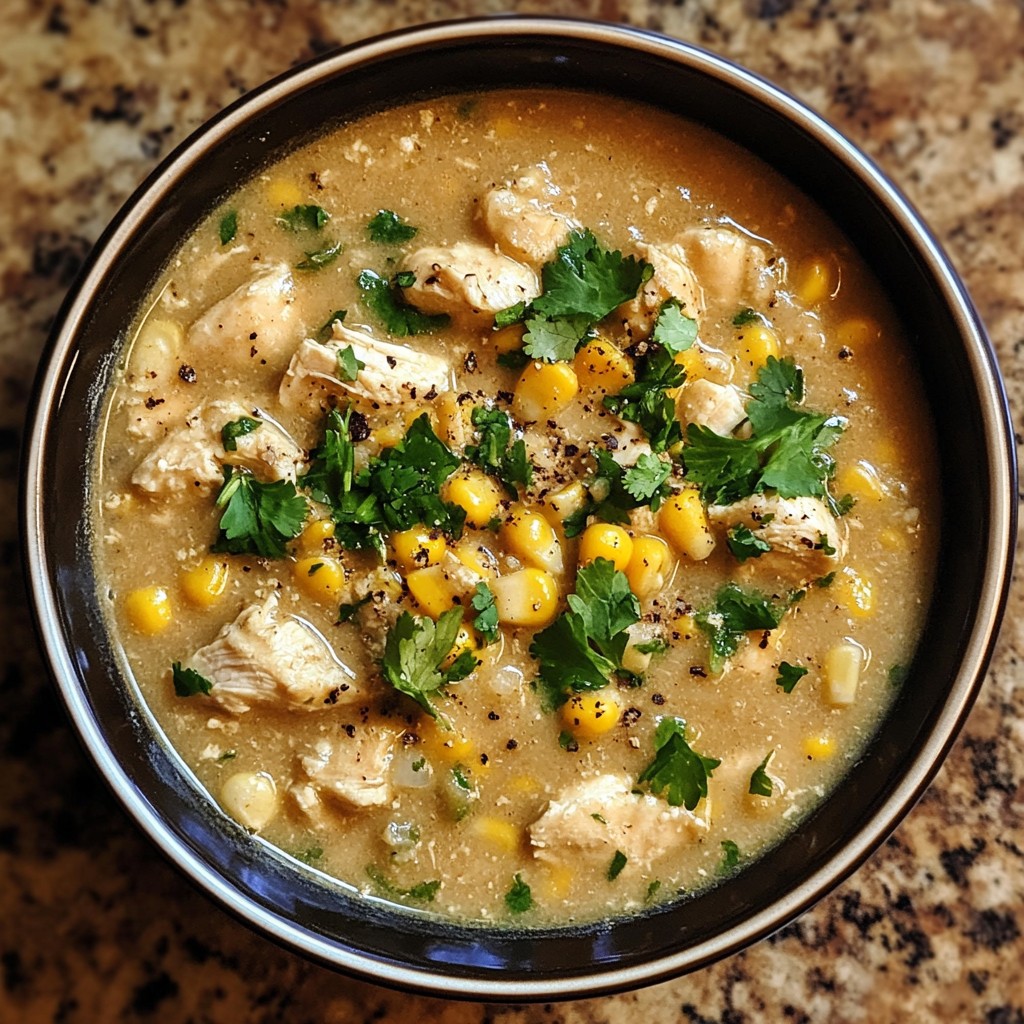 Irresistible Mexican Street Corn White Chicken Chili