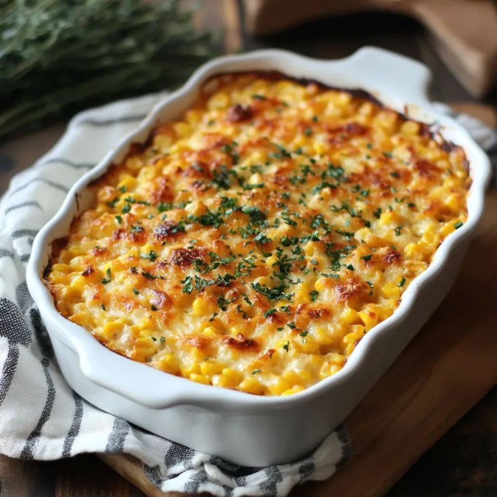 Melt-In-Your-Mouth Honey-Glazed Corn Casserole