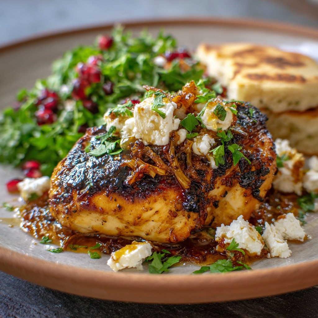 Hot Honey Infused Feta Chicken