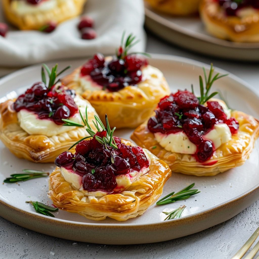 Savory Baked Cranberry Brie Bites - PP446 Thumb Savory Baked Cranberry Brie Bites