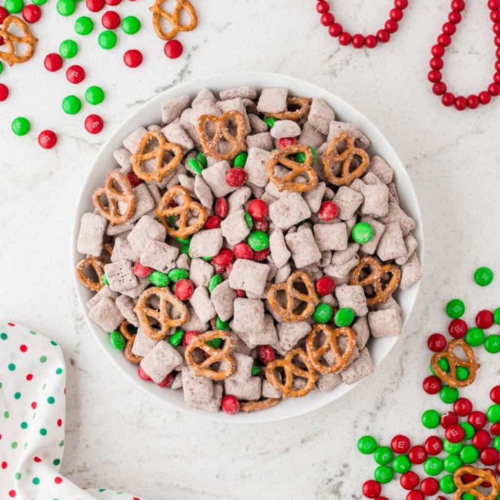 Cozy Reindeer Chow Christmas Puppy Chow